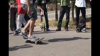 preview picture of video 'SO magnet : go skateboarding day 2012 tunisia'