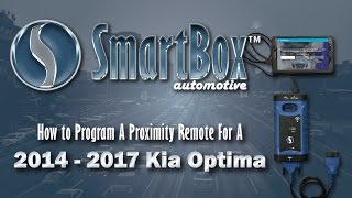 How to Program a Proximity Key to a 2014 - 2017 Kia Optima