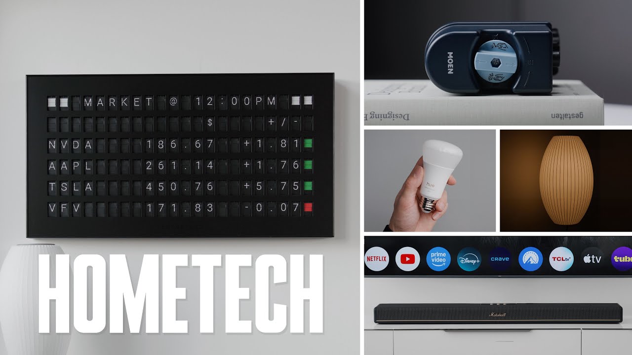 My Smart Home & Tech Design Upgrades // Vestaboard, Mysa, Marshall Heston!