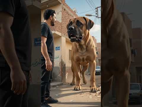 العملاق بيخاف من الكلاب