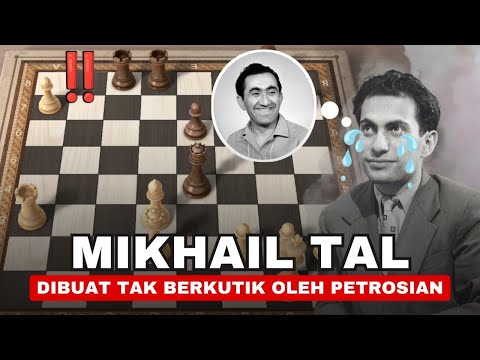 MIKHAIL TAL VS TIGRAN PETROSIAN - When Mikhail Tal Was Tortured By Petrosian's Positional Game