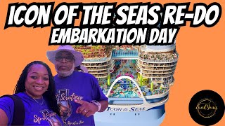 ICON of the Seas Re-Do | Embarkation Day | Vlogmas Day 16
