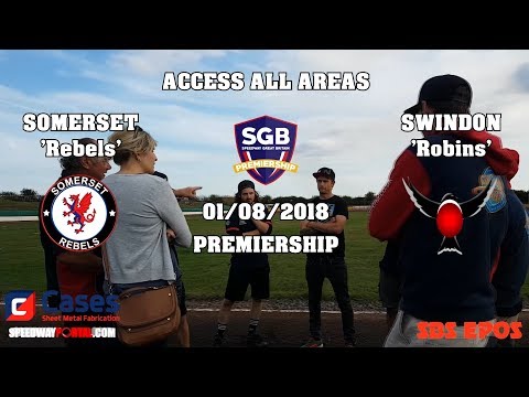 Somerset 'Cases Rebels' vs Swindon 'Robins' : Access All Areas : Premiership : 01/08/2018