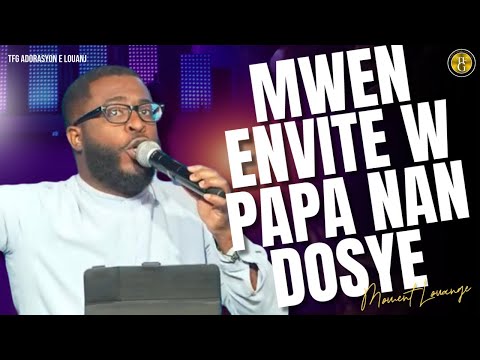 Mwen envite'w papa nan dosye pa m nan, ou met antre ladann | Evang. Jemps Benoit | Yon Louanj Beni