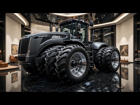 Big Bud 747: The World’s Most Powerful Tractor in a Luxury Showroom!