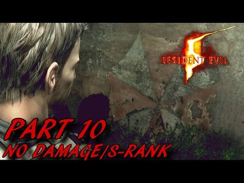 Resident Evil 5 HD Walkthrough S-Rank Part 10 - Worship Area - No Damage