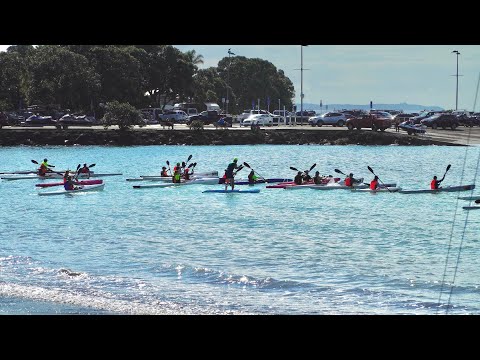 2021 Vaikobi Auckland King & Queen Of The Harbour - Short Course 6km -  SUP and surf skis start.