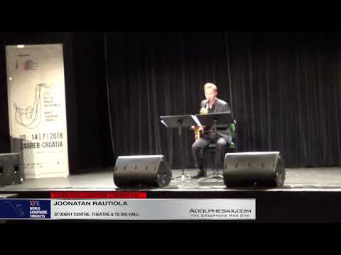 Opus nen by Lauri Supponen   Joonatan Rautiola   XVIII World Sax Congress 2018 #adolphesax