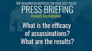 What is the efficacy of assassinations? What are the results?