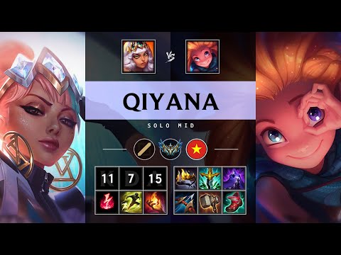 Qiyana Mid vs Zoe - VN Challenger Patch 25.16