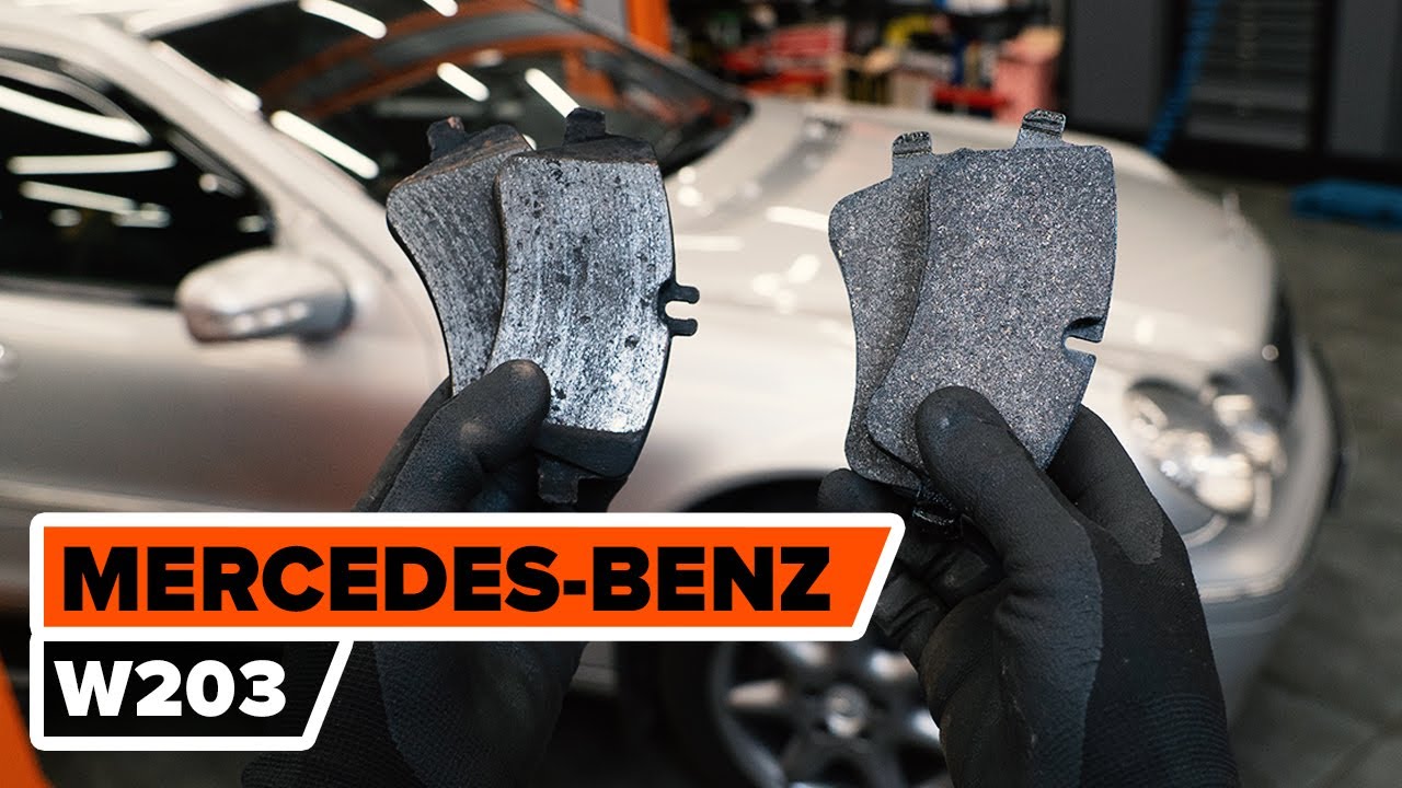 Comment changer : plaquettes de frein avant sur Mercedes W203 - Guide de remplacement