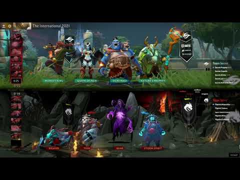 [EN] Team Secret vs Team Spirit -  Dota 2 The International 2021 -  Group Stage Day 1