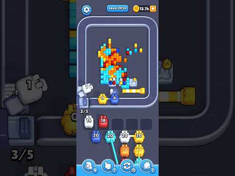 Pixel Flow Level 2458 Walkthrough