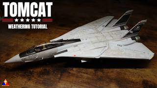 Carrier 'Cats | Realistic F-14 Tomcat Scale Model Weathering Tutorial