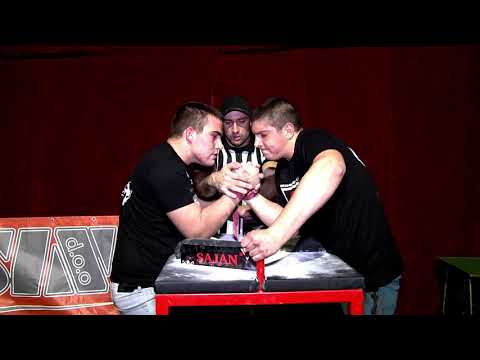 Rakic Borivoj vs Jovanovic Mladen /CELL GAMES 2019 #3 Saiyan & SAL (Serbian Armwrestling League)
