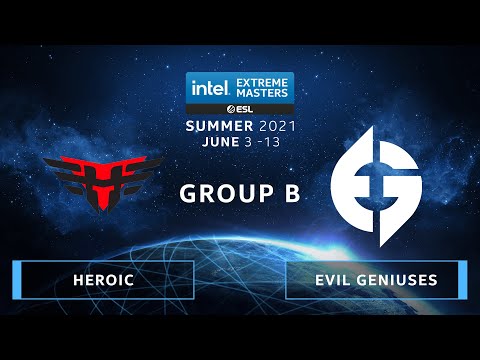 CS:GO - Heroic vs. Evil Geniuses [Inferno] Map 1 - IEM Summer 2021 - Group B