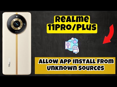 Allow App Install From Unknown Sources | Set app installation from unknown source Realme 11Pro/Plus