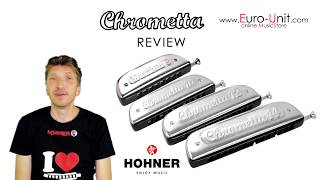 Video thumbnail for HOHNER Chrometta harmonica (review) by EURO-UNIT Croatia