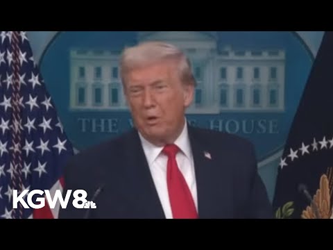 Trump marks 1st anniversary of 2nd term with White House press briefing appearance