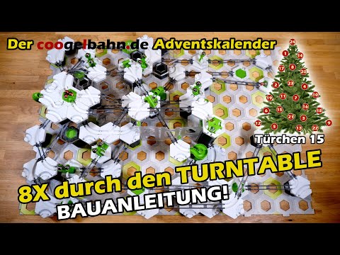 GraviTrax Bauanleitung: 🎱 x durch den Turntable :: Einfach Schritt-für-Schritt mitbauen!