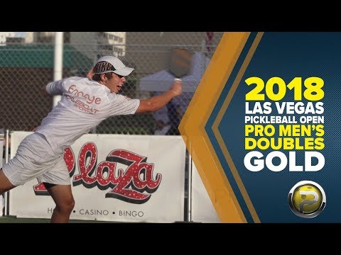 PRO Men’s Doubles Gold Medal Match from the 2018 Las Vegas Pickleball Open