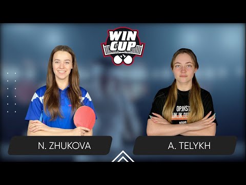 08:45 Nadiia Zhukova - Anastasiia Telykh West 2 WIN CUP 02.04.2024 | TABLE TENNIS WINCUP
