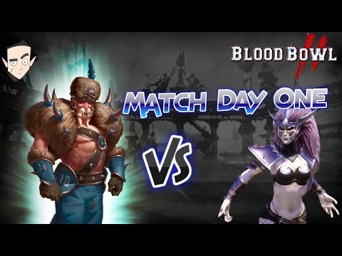 AndyDavo Masters Kislev in Blood Bowl 2! [Match 1 Vs Dark Elves]