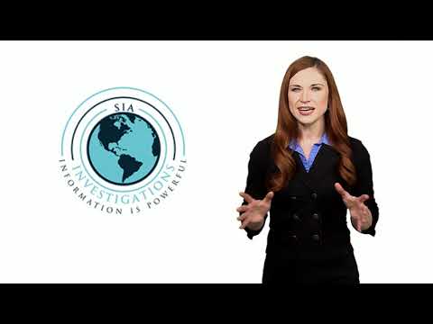 SIA Investigations, Inc. video.
