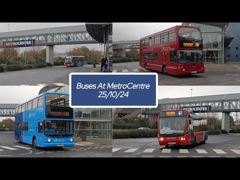 Buses At MetroCentre (25/10/24)