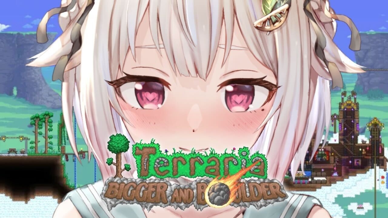 【 Terraria 】続・おためしテラリア!王覇山、はじめての大冒険。( 掘る、作る、戦う。遊びかたは無限大! )【 にじさんじ┊︎葉山舞鈴 】