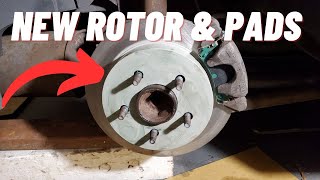 1997-2004 Buick Regal rear brake and rotor replacement