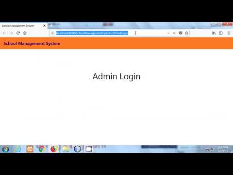 School Management System Project | JSP MYSQL Netbeans | Part 5
