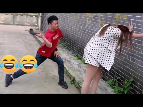 Chinese most funny video 2024 😆 challenge  game try not to laugh 😁😁