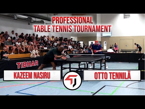 TomorrowTT PRO tournament - Otto Tennilä vs Kazeem Nasiru - Group 3.