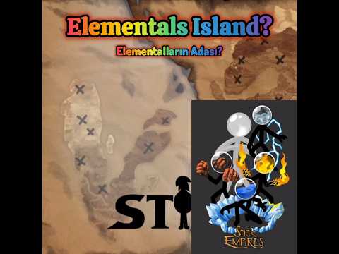 Secret Island In King Zarek's Map? Elemental Empire? Stick War: Saga #stickwarlegacy #shorts