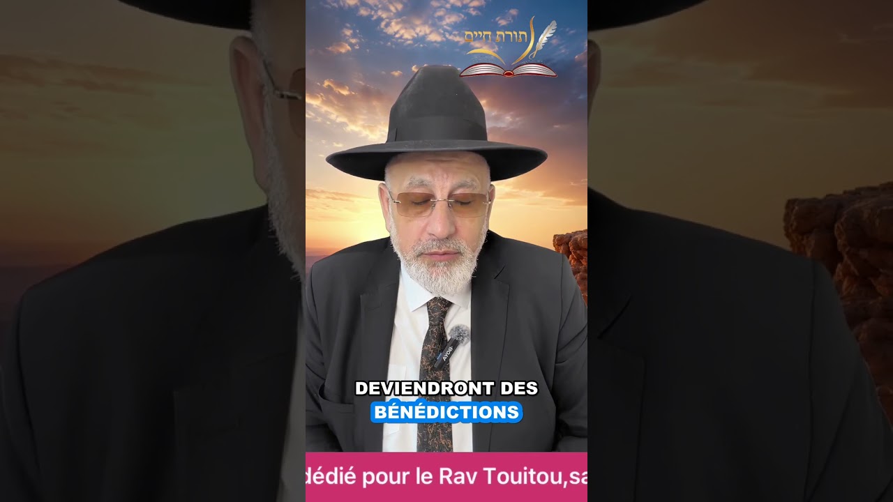 Tes malédictions vont devenir des bénédictions