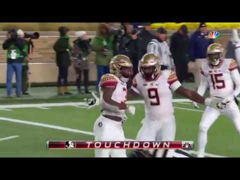 Seminole Moment: Cam Akers's 8-Yard TD Run vs. Notre Dame (2018)