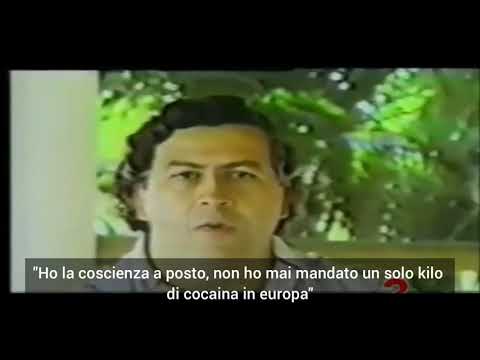 Pablo Escobar: "Non ho mai mandato un solo kilo in europa"