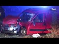 Gewonde na botsing tussen auto en vrachtwagen in Fleringen