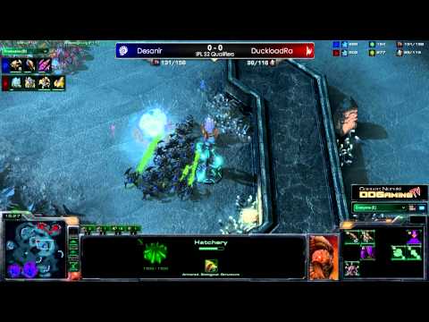 HD Starcraft 2: DuckloadRa [P] vs. Desanir [Z] IPL S2 G1