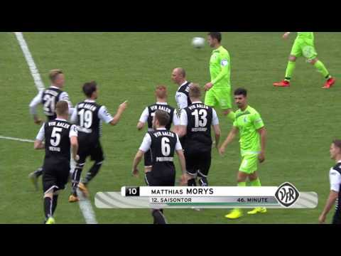 VFR AALEN VS MSV DUISBURG 2 1 ALLE TORE 3 LIGA 201617 29 4 2017