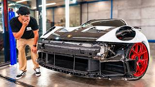 DESMONTARAM MINHA GT3 RS INTEIRA 😭