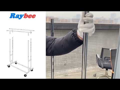 How to Install Double Rail Garment Rack?