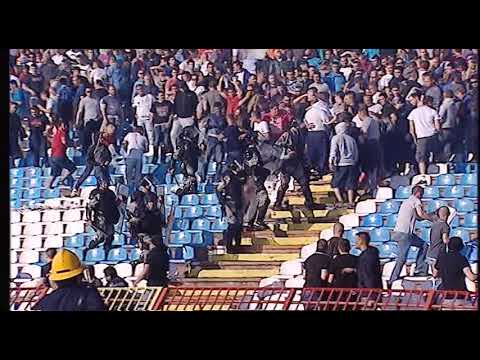 148  derbi Crvene zvezde i Partizana prekinut zbog opšte tuče