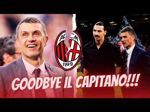 SURPRISING!!! AC MILAN FIRES PAOLO MALDINI