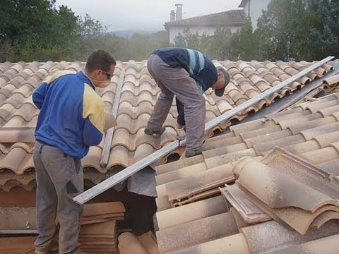 comment poser tuiles romanes