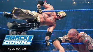 FULL MATCH - Rey Mysterio vs. Batista: SmackDown, Dec. 18, 2009