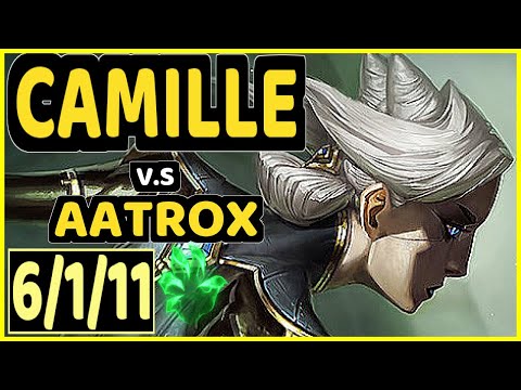 CAMILLE MID - MAGIFELIX (CAMILLE) vs AATROX - 6/1/11 KDA MID CHALLENGER GAMEPLAY - EUW