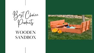 Best Choice Sandbox! Perfect for the Backyard!