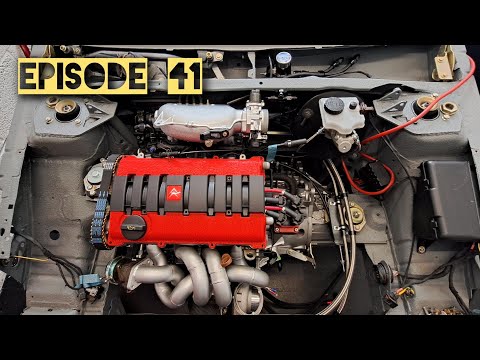 Project 5AXO Ep41 - Citroen Saxo VTS Turbo - Engine installation